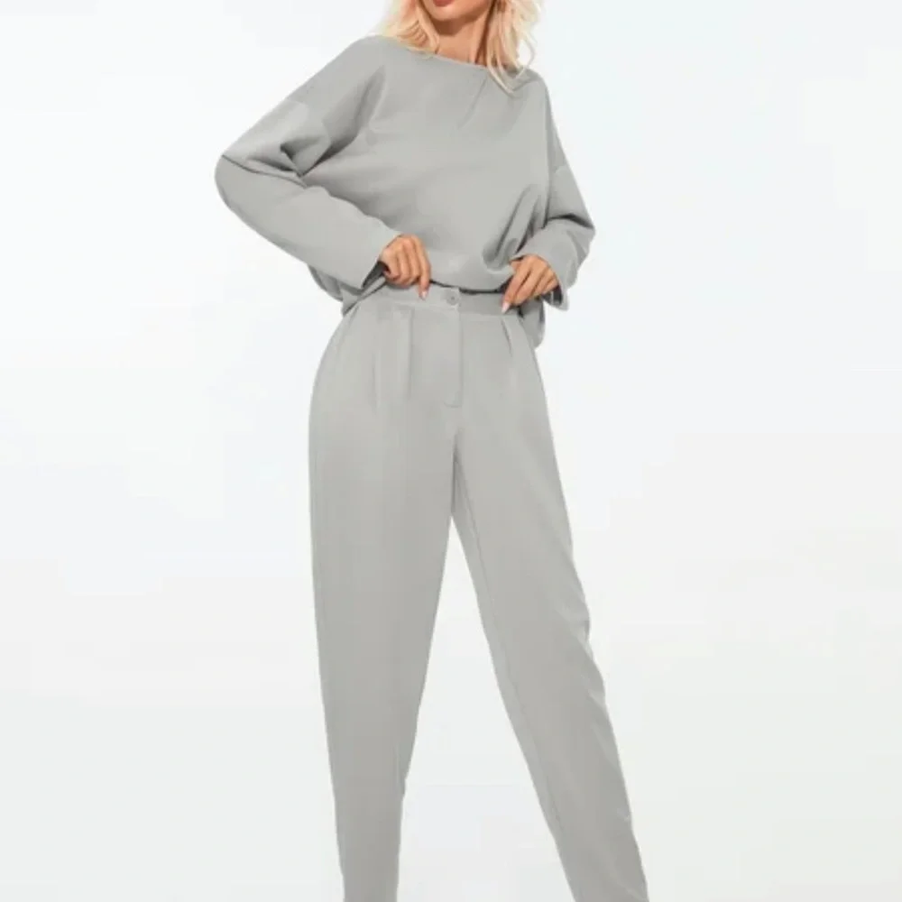 STYLEWE Long Sleeve Top Women Multiple Sizes Gray - Picture 2 of 10